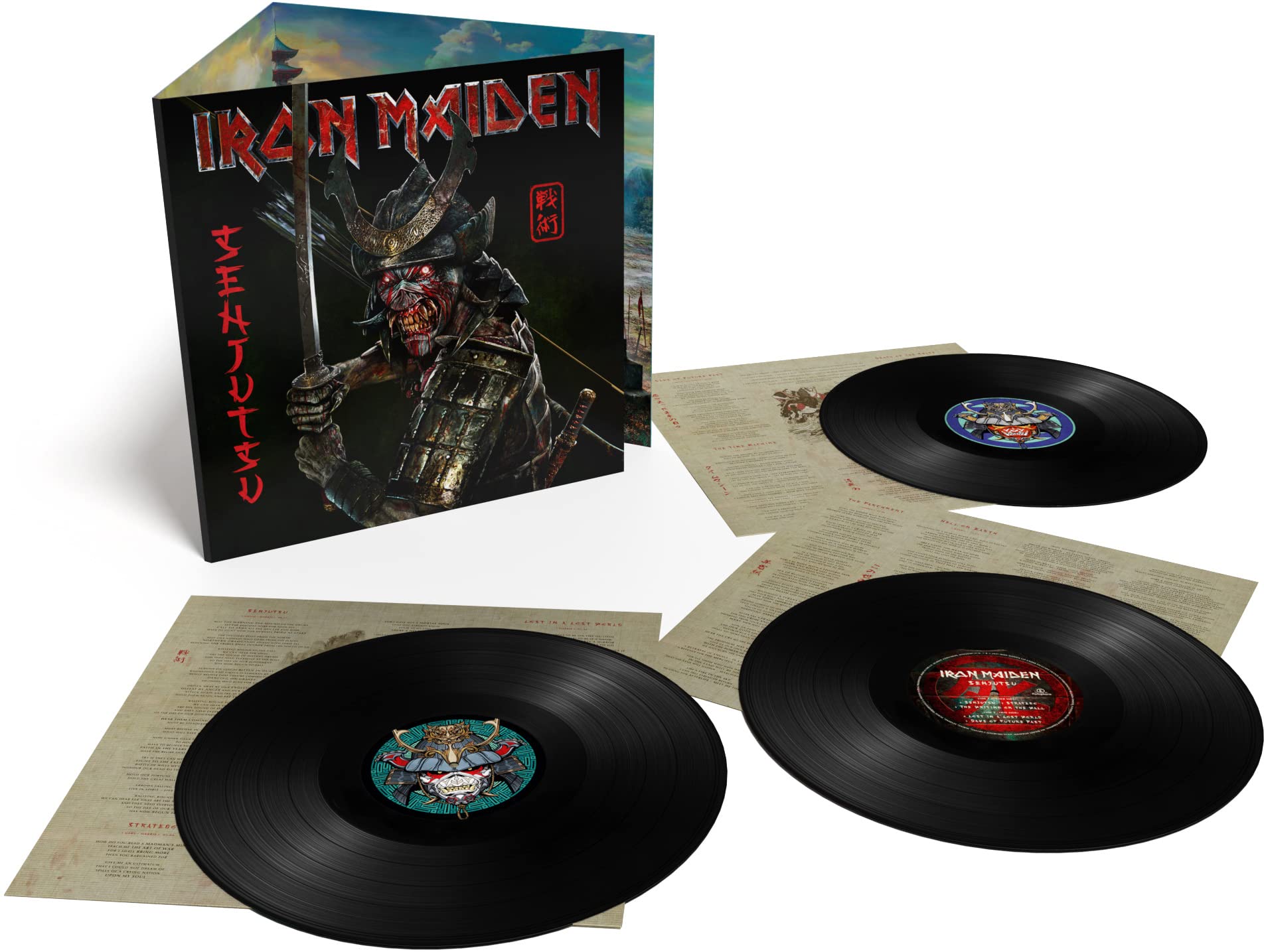 IRON MAIDEN Senjutsu アナログレコード Senjutsu: Iron Maiden: Amazon.in: Music}